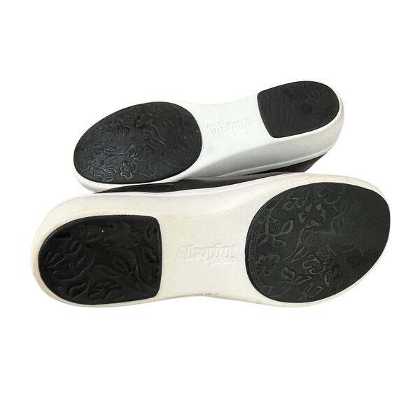 Alegria by PG-Lite QIN-601 Slip On Shoe 38 US 8-8.5 M Black Napa Leather Comfort - Picture 14 of 15